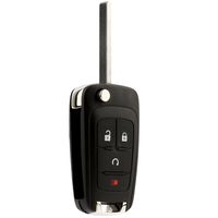Car Key Fob Keyless Entry Remote Flip fits 2010-2017 Chevy Equinox, Sonic, Trax, Terrain (OHT01060512)