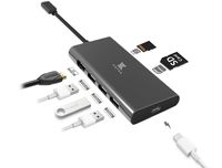 KOTEA USB C HUB, Type C Adapter with 4K HDMI, 3 USB 3.0, SD/TF Card Reader and Type C Charging Port for MacBook Pro, Google Chromebook, XPS and More USB C Devices