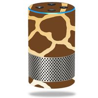 MightySkins Skin Compatible with Amazon Echo (2ND Gen) - Giraffe | Protective, Durable, and Unique Vinyl Decal Wrap Cover | Easy to Apply, Remove, and Change Styles | Made in The USA