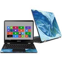 Mightyskins Skin Compatible with Samsung Chromebook Pro 12.3" - Perfect Wave | Protective, Durable, and Unique Vinyl Decal Wrap Cover | Easy to Apply, Remove, and Change Styles | Made in The USA