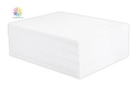 Mat Board Center, Pack of 25 Foam Core Backing Boards 1/8" (8x10, White)