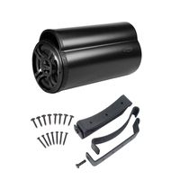 Bazooka BTA8250D BT Series 8-Inch 250-Watt Amplified Bass Tubes & Free Universal Mounting Bracket