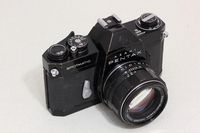 LAMINATED 36x24 inches Poster: Asahi Pentax Optical Japan Slr 35Mm Film Camera Takumar Lens Reflex Body Photo Equipment Camera Photography Spotmatic Spotmatic 2 Spotmatic Ii Chrome Analog