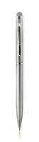 amPen Stylus, Hybrid Twist 2-in-1 Stylus for iPad 2/3/4, iPad Pro, iPad Air, iPad Mini 2/4, iPhone 6, iPhone 6/6 Plus/5s/5, Galaxy S6/S6 Edge/S5, Galaxy Tablets (Interchangeable Tip) Silver