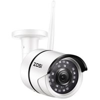 ZOSI WiFi Surveillance Camera-1080P HD Outdoor Wireless Security IPC Camera with Motion Detection Remote Access & 100ft Night Vision, no Micro SD Card Include