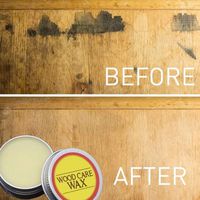 Luonita Wood Cleaner and Polish,7 Ounce All Natural Unscented Wax Furniture Polish Restoration Cream Wood Restorer Wood Care Wax Solid Wood Nutrition Wax Solid Wood Maintenance (4 Pack)