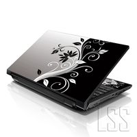LSS 15 15.6 inch Laptop Notebook Skin Sticker Cover Art Decal Fits 13.3" 14" 15.6" 16" HP Dell Lenovo Apple Asus Acer Compaq (Free 2 Wrist Pad Included) Floral