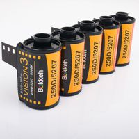 Bokkeh Vision3 ISO250 Daylight 5207 Color Negative Cinema Film x5 (35mm Pack)