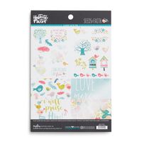 Illustrated Faith - Clear Fashion Pad - Birdhouses