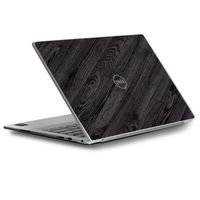Skins Decals for Dell XPS 13 9370 9360 9350 Laptop Vinyl Wrap Cover/Black Wood