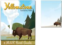 Molly & Rex, Pocket Notepad, Yellowstone