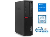 Lenovo ThinkCentre M710s Desktop, Intel Core i5-7500 Upto 3.8GHz, 8GB RAM, 128GB SSD, DVDRW, VGA, DisplayPort, Wi-Fi, Bluetooth, Windows 10 Pro