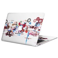 igsticker Ultra Thin Premium Protective Body Stickers Skins Universal Decal Cover for MacBook air 2018 Release Model A1932 007229 Colorful　Pattern