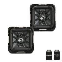 Kicker 11S8L74 Bundle - Two Solobaric L7 8" Dual 4-Ohm Subwoofers