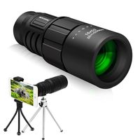 Monocular Telescope, SGODDE 16x52 High Power Telescope,Dual Focus Monocular Scopes- Waterproof, Low Light Night Vision, BAK4 Prism Lens with Phone Clip&Tripod for Outdoor Bird Watching Hunting Hiking