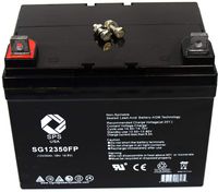 SPS Brand 12V 35Ah SLA Replacement Battery for Pillar Technology Special Edition Wheelchair Scooter U1