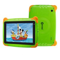 [Upgraded] Contixo K4 HD 7" 6.0 Android Kids Tablet with Durable Protection Case, Pre-Installed Learning Games & Education Apps Bluetooth WiFi Dual Cameras Parental Control for Children (Green)