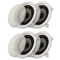 Acoustic Audio CS-IC82 in Ceiling 8" Speaker 2 Pair Pack 1200W