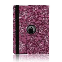 iPad 9.7 Case 2018 iPad 6th Generation Case / 2017 iPad 5th Generation Case - Businda Ultra Slim Lightweight 360 Degree Rotating Stand with Auto Sleep Wake - Light Purple