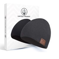 Bluetooth Beanie Hat Headphones | Bluetooth 5.0V Wireless Winter Hats | Cap with Detachable Built-in Mic and Speakers | Hands-Free for Outdoor Sports | Unique Christmas Gift | Unisex