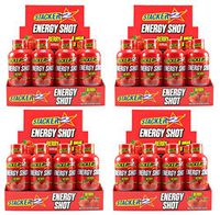 Stacker 2 Energy Shots, Berry, 12 Shots x 4 Box 48 Shots total 2oz. Bottles