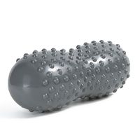 MLMHLMR Spiky Peanut Massage Ball Deep Tissue Foot Back Shoulder Leg Muscle Yoga Muscle Fascia Release Portable Muscle Massage Tool (Color : Dark Gray)