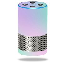 MightySkins Skin Compatible with Amazon Echo (2nd Gen) - Cotton Candy | Protective, Durable, and Unique Vinyl Decal wrap Cover | Easy to Apply, Remove, and Change Styles | Made in The USA