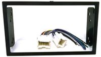 Dash kit and Wire Harness for Installing a New Double Din Radio into a Nissan 200sx (95-98), Altima (98-2001), Frontier (98-2004), Maxima (95-99), Sentra (95-99), Xterra (2000-04)