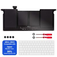 A1495 A1406 Laptop Battery for Apple MacBook Air 11" A1465 A1370[New 2019 Upgraded 3.0] for (MacBook Air 11" A1465 A1370 Mid 2011 2012 2013 Early 2014 2015 Version), fit MC968 MD223 MD711 020-7376-A