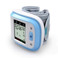 YYYHAN Wrist Sphygmomanometer, Blood Pressure Monitor with LCD Display and Heart Rate Detection Effective Prevention of Hypertension Suitable for Men and Women
