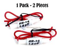 AUDIOPIPE 14 UF BASS NOISE BLOCKERS 2.8khz @ 4 Ohm 3.5 to 4 2 PCS