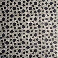 10ct Burlap & Black Polka DOTS Tissue Paper for Gift Wrapping 20"x30" Sheets nfLG -1010
