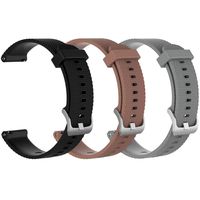 ZSZCXD Band for Garmin Vivoactive 3, Silicone Replacement WatchBand Strap Band Wristband for Garmin Vivoactive 3 (3Pcs,002, Small)