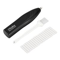 Ohuhu Electric Eraser Kit with 20 Eraser Refills and 1 Eraser Brush, Auto Erasers for Artist Drawing, Painting, Sketching, Drafting, Architectural Plans, Arts and Crafts,Battery Operated Pencil Eraser
