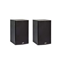 Polk Audio T15 100 Watt Home Theater Bookshelf Speakers (Pair) - Premium Sound at a Great Value | Dolby and DTS Surround | Wall-Mountable