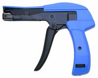 Xcelite DCT300V Die-Cast Steel Flush Cut Point DataCom Cable Tie Gun with Steel Handle, 7" Length