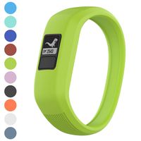 Watbro Bands Compatible with Garmin Vivofit JR/Vivofit JR2/ Vivofit 3, Soft Silicone Adjustable Stretchy Replacement Watch Bands with Buckle, for Vivofit jr/jr 2/3, for Kids Boys Girls Small Large
