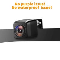 NATIKA Hidden License Plate Backup/Front View Camera, IP69K Waterproof Great Night Vision HD Wide View Angle Reverse Rear View Backup Camera for Cars Pickup Trucks SUV Jeep RV Van