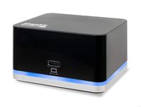 Plugable USB C Cube - Mini Docking Station, Compatible with Thunderbolt 3 Ports and Specific USB-C Systems (No Host Charging, Connect 1x HDMI up to 4K @30Hz Monitor, Ethernet, 3X USB Ports)