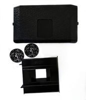 Holga 135 Film Adapter Kit for 120N 120GCFN 120CFN 120GFN 120GN 120FN 120GTLR 120TLR, Including a Frame Mask, a Camera Back and a Frame Counter Sticker