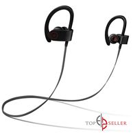 Bluetooth Wireless Headphones, Waterproof Earbuds Headset HiFi Bass Stereo Sweatproof Earbuds w/Mic, Noise Cancelling Headset for Workout, Running, Gym, 8 Hours Play Time International