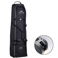 Himal Soft-Sided Golf Travel Bag - Heavy Duty 600D Polyester Oxford Wear-Resistant, Excellent Zipper Universal Size with Wheels