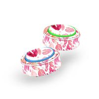 MightySkins Skin Compatible with Amazon Echo Button (Pack of 2 Skins) - Pink Petals | Protective, Durable, and Unique Vinyl Decal Wrap Cover | Easy to Apply, Remove | Made in The USA