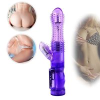 LYF 8inch Women Personal Massager Cordless with Dual Motors for Adult (3 Frequency Mode + 3 Speed Rotating)