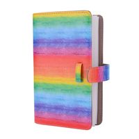 Tiessic Mini Photo Album for Fujifilm Instax Mini 9 8 8+ 7s 25 26 50s 70 90 Instant Camera & Name Card (108 Photos,Rainbow)
