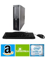 HP Elite 8300 SFF Small Form Factor Business Desktop Computer, Intel Quad-Core i7-3770 up to 3.9Ghz CPU, 8GB RAM, 256GB SSD, DVD, USB 3.0, Windows 10 Professional (Renewed)