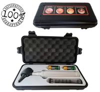 5th Generation Dr Mom LED PRO Otoscope - 100% Forever Guarantee Covers Any Issue - Full Size Otoscope with Our Largest Diameter Optical Glass Lens Includes Batteries and Disposable Specula