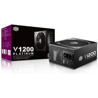 Cooler Master V1200, Full Modular 80+ Platinum Certified 1200W Power Supply with Hybrid Fan Mode, 7 Year Warranty