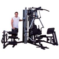 Body-Solid Bi-Angular Gym with Leg and Calf Press (G10B-LP)