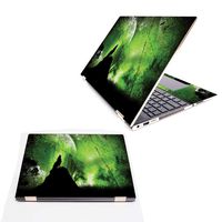 Mightyskins Skin Compatible with Hp Spectre X360 15.6" (2018) - Howling Wolf | Protective, Durable, and Unique Vinyl Decal Wrap Cover | Easy to Apply, Remove, and Change Styles | Made in The USA
